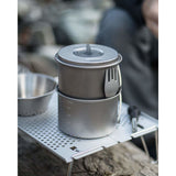 Snow Peak Titanium Mini Solo Cookset
