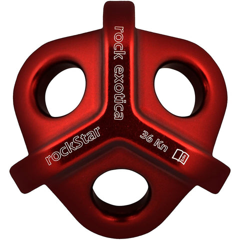 Rock Exotica rockStar 3-D rigging plate - Elevated Climbing