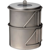 Snow Peak Titanium Mini Solo Cookset
