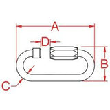 Kong Quick Links (Stainless)